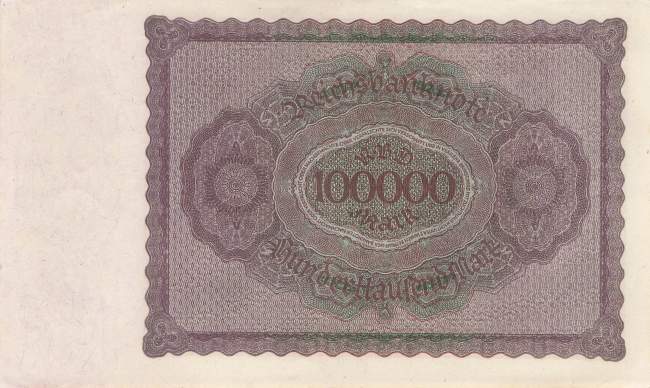 100000 Mark 1923